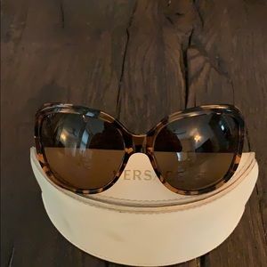 Versace turtle shell sunglasses